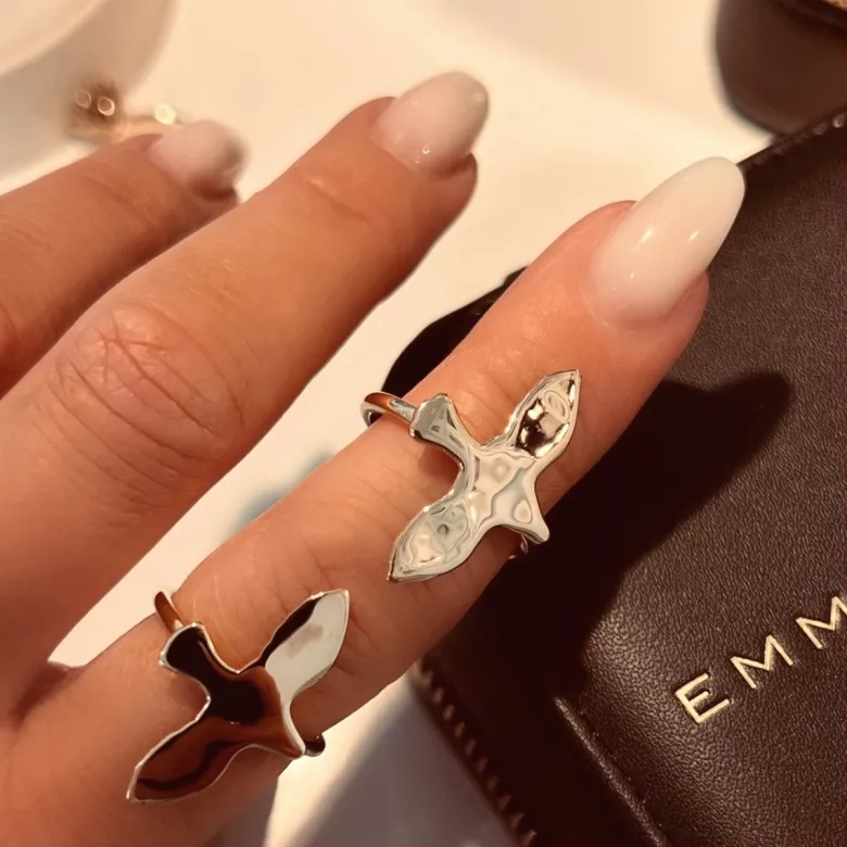 Emma Israelsson Organic Dove Ring L Guld – Ring165