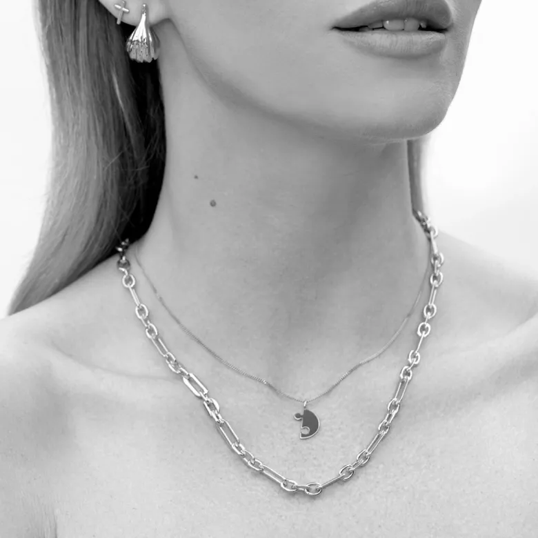 Emma Israelsson Puzzel Halsband Silver Neck149