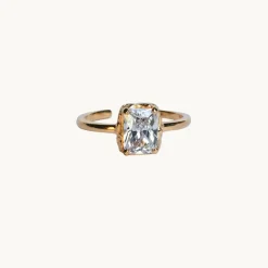 Emma Israelsson Queen Ring S Guld Ring154 – Vit