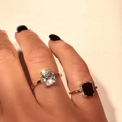 Emma Israelsson Queen Ring S Vit Silver Ring153