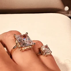 Emma Israelsson Queen Ring M Vit Silver Ring155