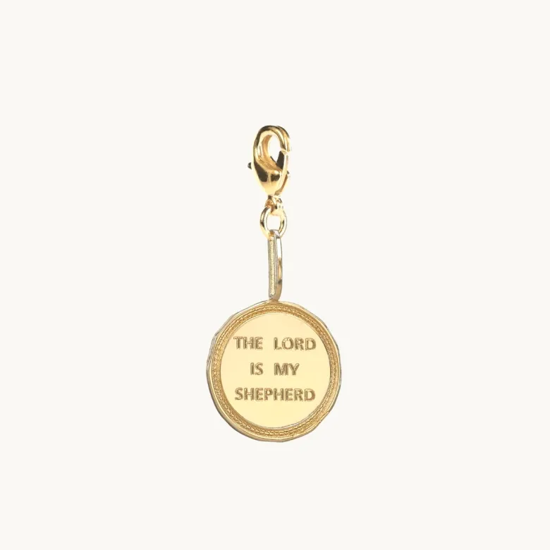 Emma Israelsson Shepard Wreath Coin Charm Guld Charm018