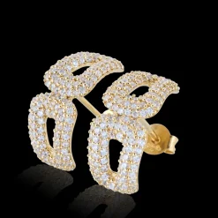 Gynning Jewelry Classy Big Örhängen (Guld)