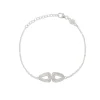 Gynning Jewelry Classy Mini Wings Armband (Silver)