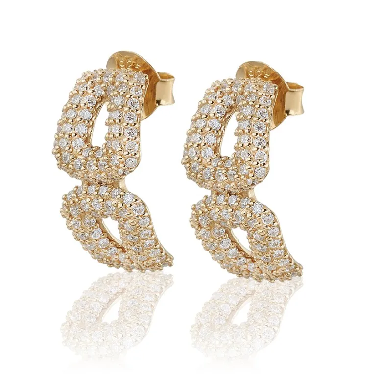 Gynning Jewelry Classy örhängen studs (Guld)