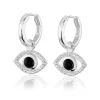 Gynning Jewelry Devine eye örhängen – Silver