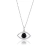 Gynning Jewelry Devine eye halsband – Silver