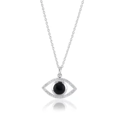 Gynning Jewelry Devine eye halsband – Silver
