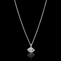 Gynning Jewelry Devine Eye Mini Halsband (Silver)