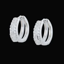 Gynning Jewelry Elegance creol small örhängen Silver