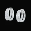 Gynning Jewelry Elegance creol Medium Örhängen Silver