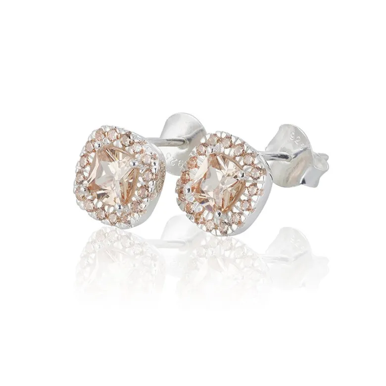 Gynning Jewelry Glamorous örhängen studs – champagne