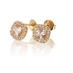 Gynning Jewelry Glamorus örhängen studs – champagne – Guld