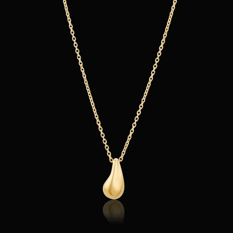 Gynning Jewelry Infinity drop halsband – Guld