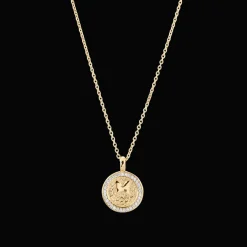 Gynning Jewelry Lycka Mini Halsband – Guld