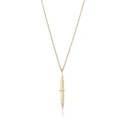 Gynning Jewelry Magic Wand Halsband Guld