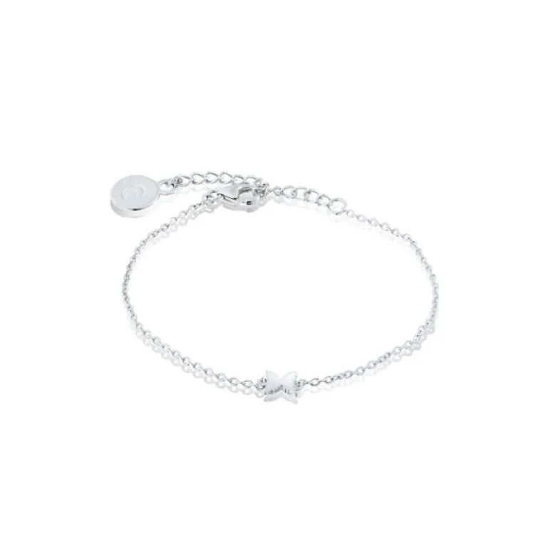 Gynning Jewelry Petite Papillion Armband (Silver)