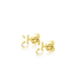 Gynning Jewelry Petite Papillion Örhängen (Guld)