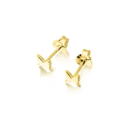 Gynning Jewelry Petite Papillion Örhängen (Guld)
