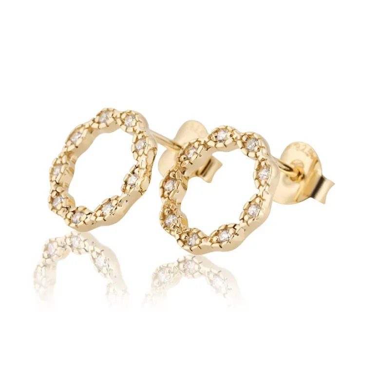 Gynning Jewelry Safe And Sound Örhängen Guld GP35