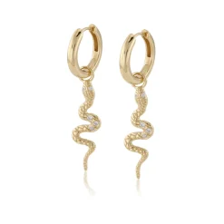 Gynning Jewelry Snake Örhängen