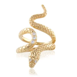 Gynning Jewelry Snake Ring gp4