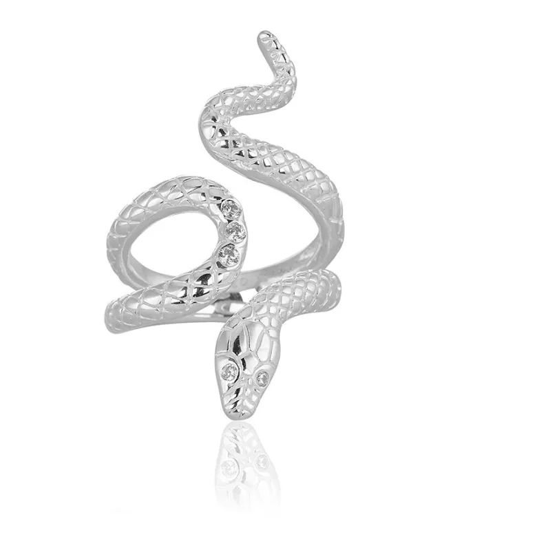 Gynning Jewelry Snake ring – Silver
