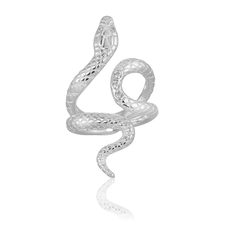 Gynning Jewelry Snake ring – Silver