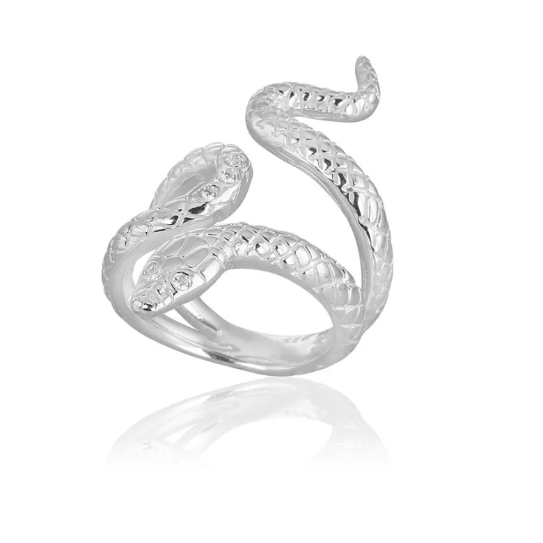 Gynning Jewelry Snake ring – Silver