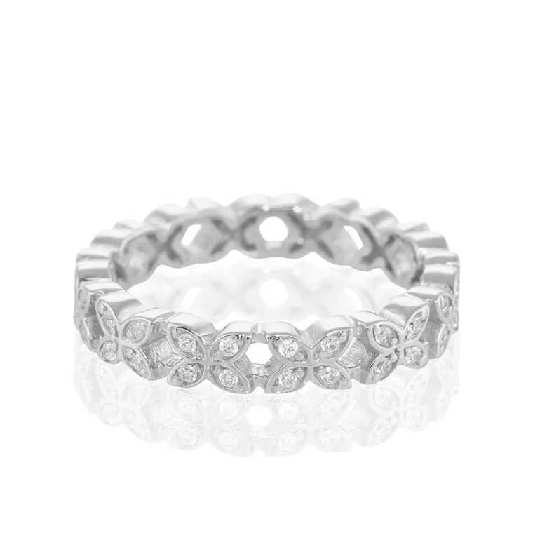 Gynning Jewelry Sparkling Ellipse Mini Ring S223