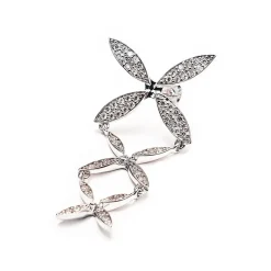 Gynning Jewelry Sparkling Ellipse Örhängen Långa