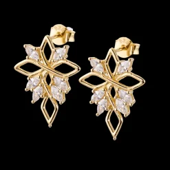 Gynning Jewelry Sparkling Starwish Örhängen (Guld)