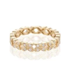 Gynning Jewelry Sparkling Ellipse Mini Ring Guld gp38