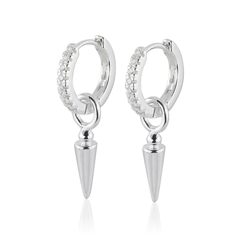Gynning Jewelry Spear of life örhängen creol (Silver)