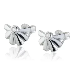Gynning Jewelry Sunfeather Örhängen (Silver)