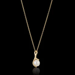 Gynning Jewelry Sweetness Pearl Halsband (Guld)