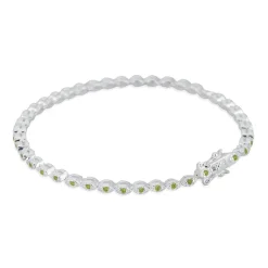 Gynning Jewelry Time To Glow T-armband Silver Grön (Mega kampanj)
