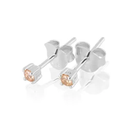 Gynning Jewelry Time To Glow Mini Örhängen XS Champagne Silver