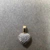 Hjärta i 18K Guld med Diamanter HJG018