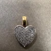 Hjärta i 18K Guld med Diamanter HJG015