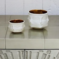Jonathan Adler Dora Maar Muse Ljuslykta Vit/Guld