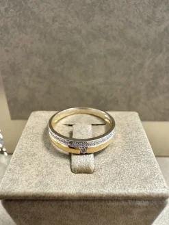 18K Guld – Allians Ring – RBG053 ( Begagnad )