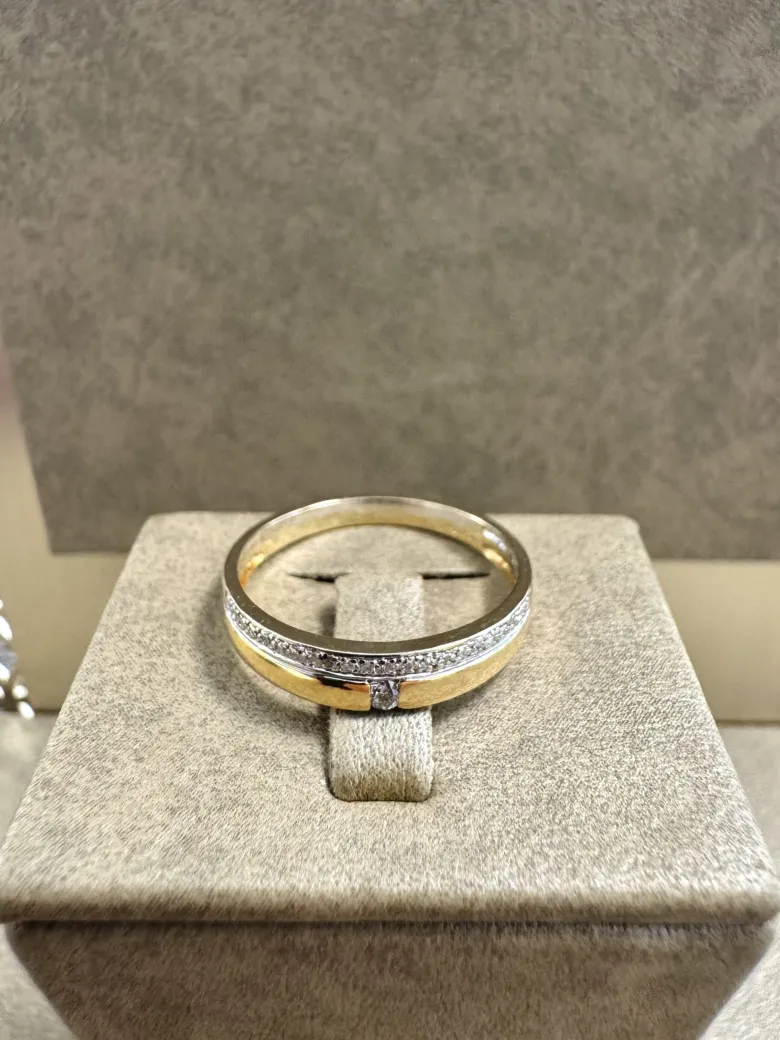 18K Guld – Allians Ring – RBG053 ( Begagnad )