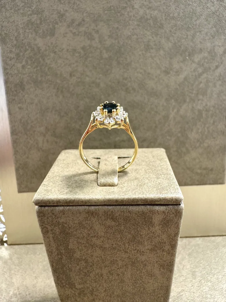 18K Guld – Solitär Ring – RBG045 ( Begagnad )