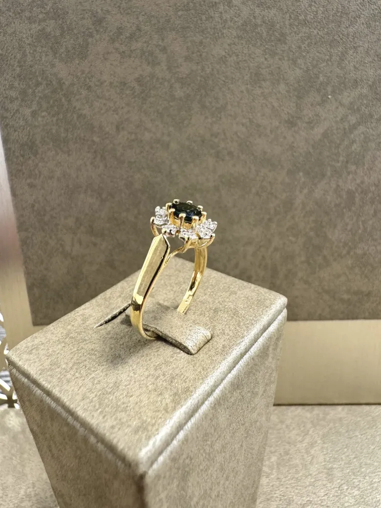 18K Guld – Solitär Ring – RBG045 ( Begagnad )