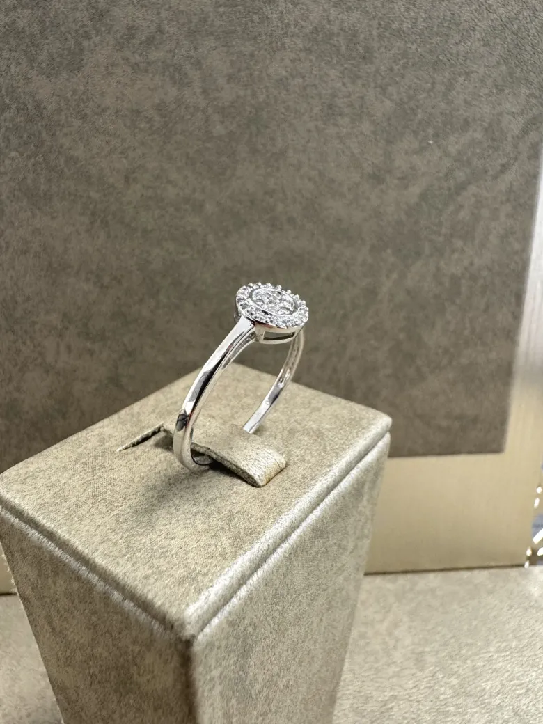 18K Guld – Solitär Ring – RBG052 ( Begagnad )