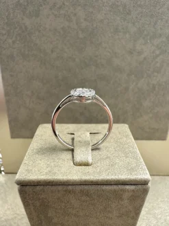 18K Guld – Solitär Ring – RBG052 ( Begagnad )
