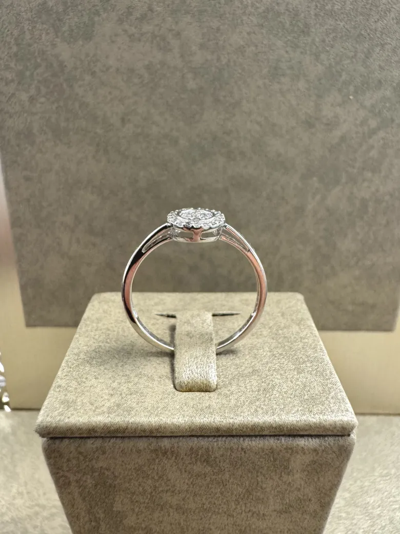 18K Guld – Solitär Ring – RBG052 ( Begagnad )