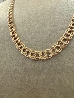 18K Guld Bismarck Halsband – BSH051G