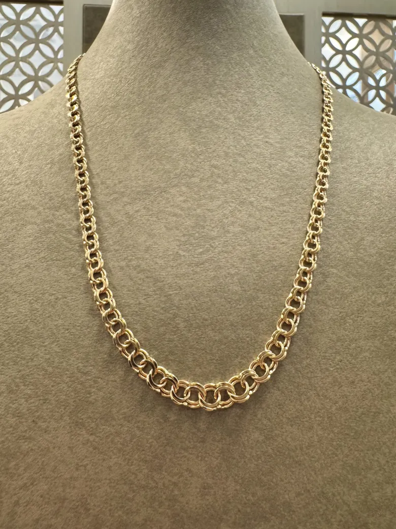 18K Guld Bismarck Halsband – BSH038G